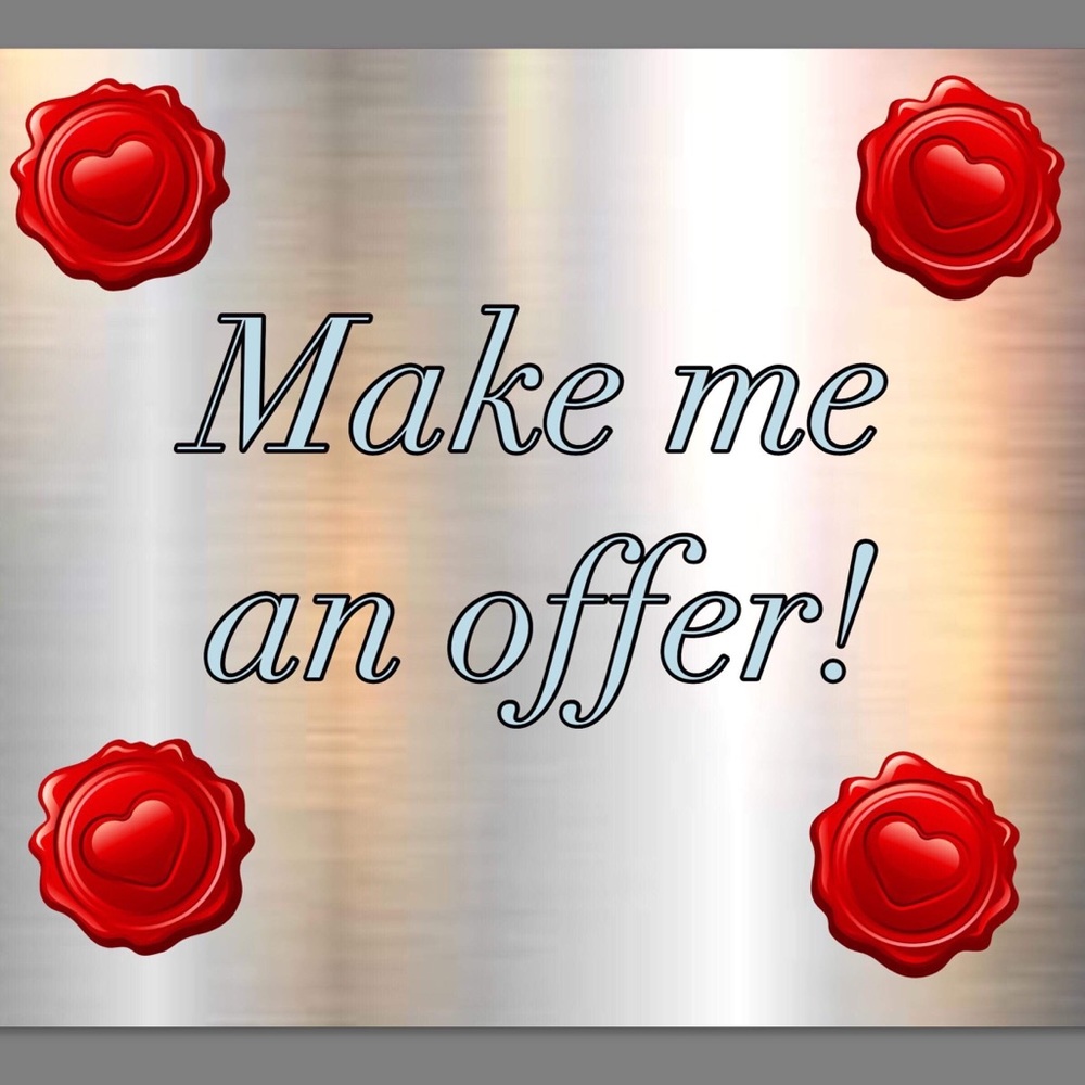 Reasonable offers accepted!